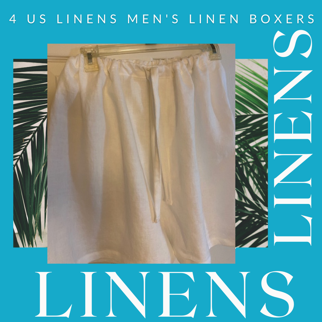 MEN'S LINEN BOXERS