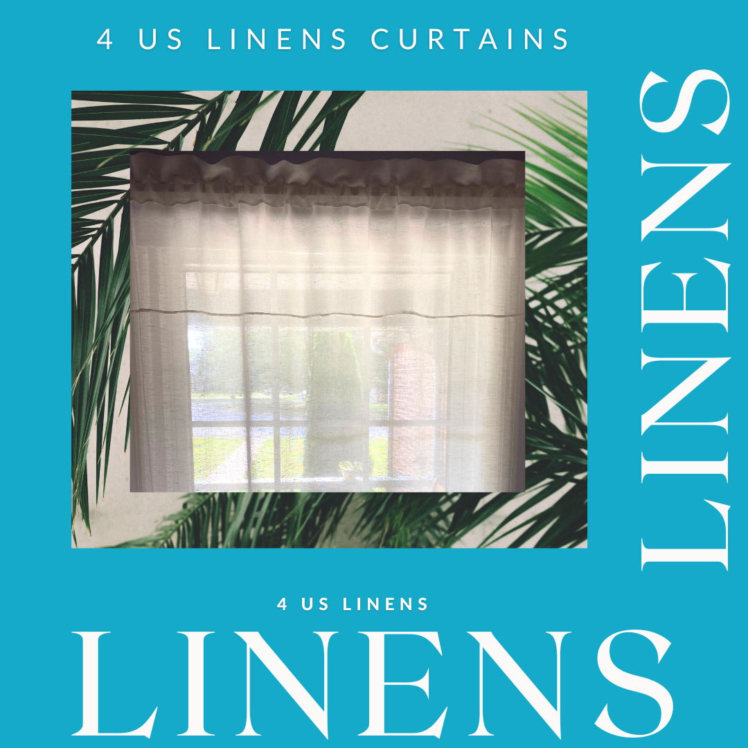 100% LINEN AIRY CURTAINS